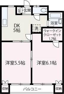 オレンジハウスM【1階】の間取り