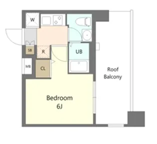 S-RESIDENCE妙蓮寺【4階】の間取り