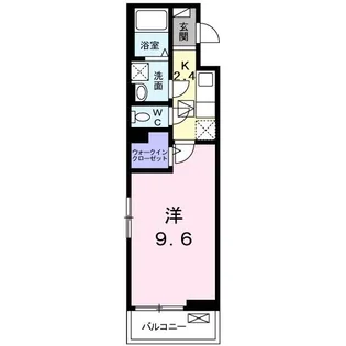 フランソーレ【1階】の間取り