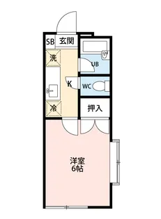 ヒルトップミヤギA【2階】の間取り