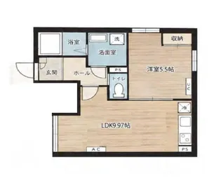 GRANIS巣鴨【4階】の間取り