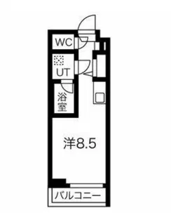 クラリッサ川崎梶ヶ谷【4階】の間取り
