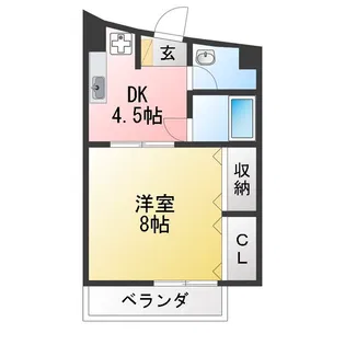 コレクションズT【3階】の間取り