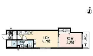 Soleil Oct【2階】の間取り
