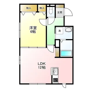 MAISON VERT【1階】の間取り