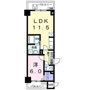 菊水レジデンス綱島I【3階】の間取り