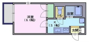 ポルテ【1階】の間取り