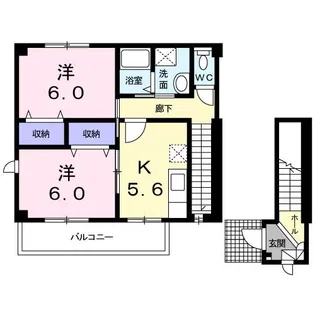 ルミエール【2階】の間取り