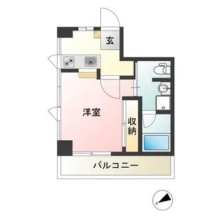 シャルマンショーエー【3階】の間取り