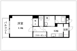 フレグランスニシナ【2階】の間取り