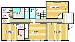 群馬県太田市八幡町【一戸建】の間取り