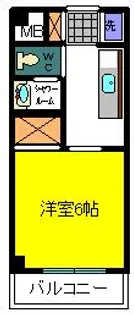 東京都江戸川区東葛西6【マンション】の間取り