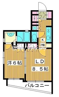 日神デュオステージときわ台【2階】の間取り