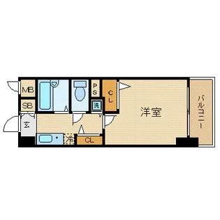 ガーラ銀座東【3階】の間取り