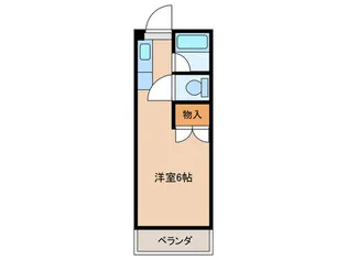 コーポ奈多【3階】の間取り
