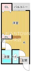 シャトウマンション【3階】の間取り