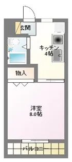ココスI【2階】の間取り