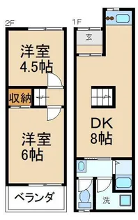 大阪府枚方市宮之阪3【一戸建】の間取り