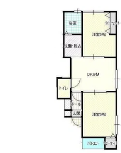 パディントン【2階】の間取り