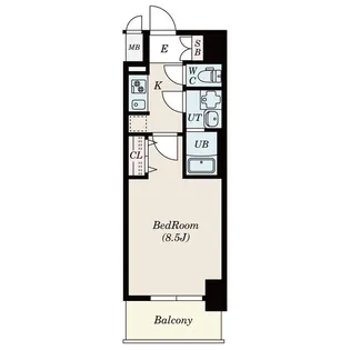 S-RESIDENCE金山West【2階】の間取り