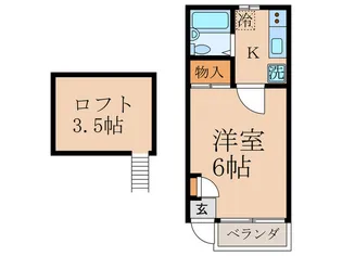 メゾンブラン天文台【2階】の間取り
