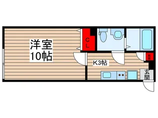 Trinity松戸【2階】の間取り