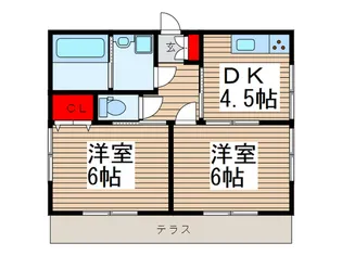 La maison ABACA B【1階】の間取り