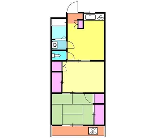 グリーンヒルズ【2階】の間取り
