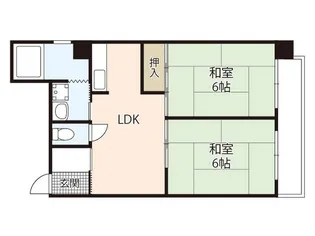 諏訪ビル【6階】の間取り