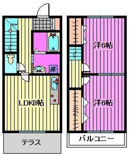 クアトロポルテの間取り