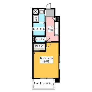 K Smart HISAI【2階】の間取り