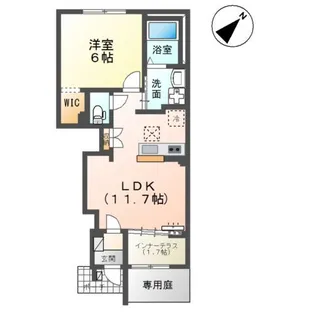 NEXUSII【1階】の間取り