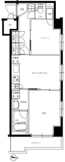 ルーブル南馬込六番館の間取り