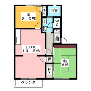 アーバンライフ久世【2階】の間取り