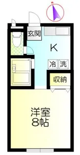 埼玉県川口市仲町【アパート】の間取り