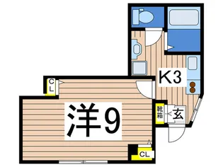 エクセレントハウスカマリヤ【1階】の間取り
