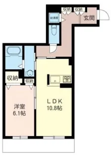 Pine Garden【1階】の間取り