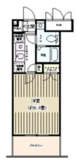 パークフィールド市川【4階】の間取り