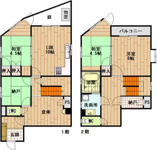 ベネッセ畑村【1階】の間取り