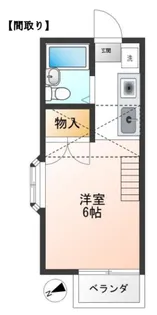 ハイツ柴沢【2階】の間取り