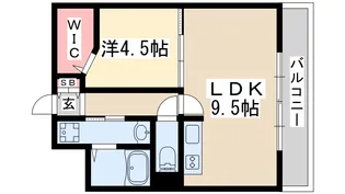 パークモダン新大阪【11階】の間取り