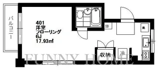 松原セントラルパレス【4階】の間取り