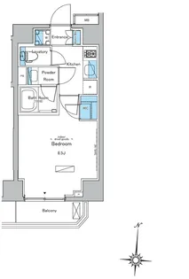 東京都江東区森下4【マンション】の間取り