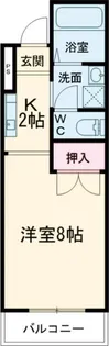 レグレスY【2階】の間取り