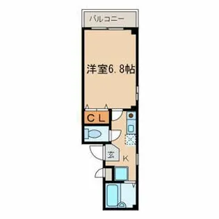 メゾン新江古田【3階】の間取り