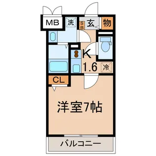 神奈川県横浜市南区前里町4【マンション】の間取り