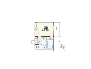 神奈川県海老名市柏ケ谷1【アパート】の間取り