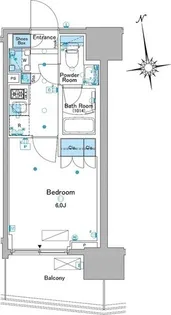 ルフォンプログレ品川大井【4階】の間取り