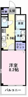 ユーヴェSIII【3階】の間取り