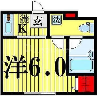 グランシャレー梅島III【1階】の間取り